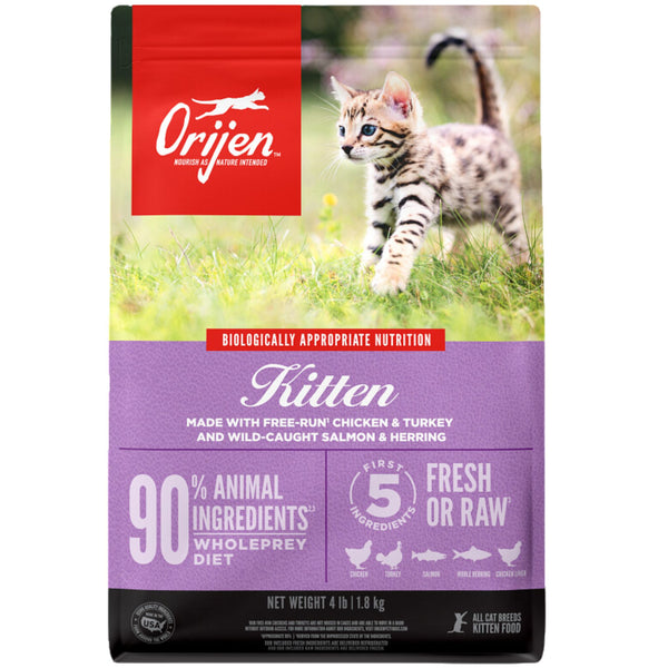 ORIJEN Biologically Appropriate Dry Cat Food Kitten