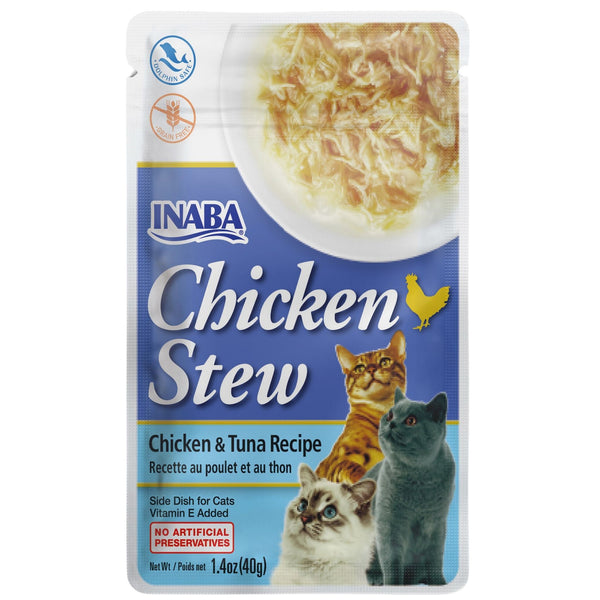 Inaba Cat Treat Chicken Stew Chicken & Tuna