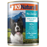 K9 Natural Hoki & Beef Feast canned dog food – photo 1