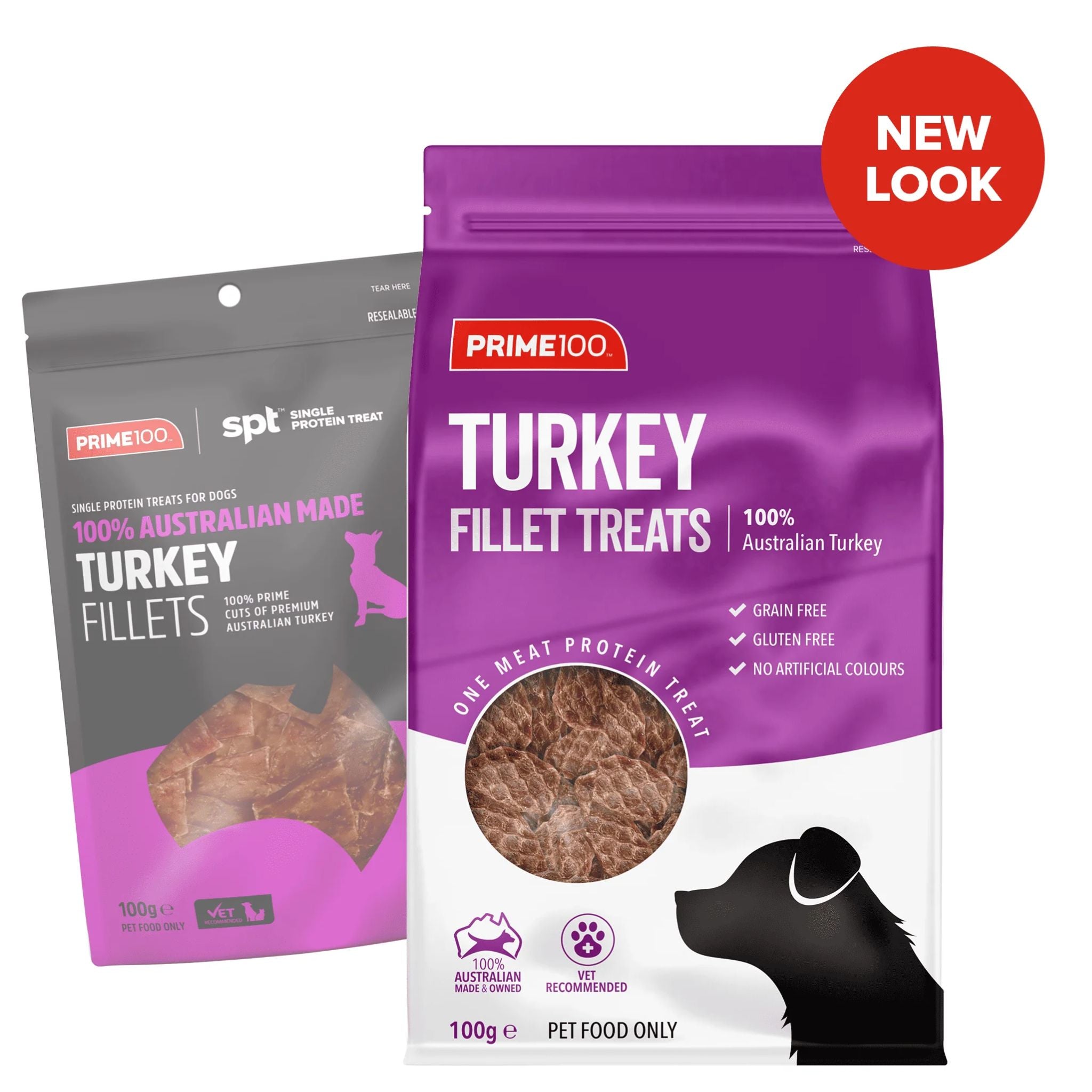 Prime100 Turkey Fillets Dog Treats
