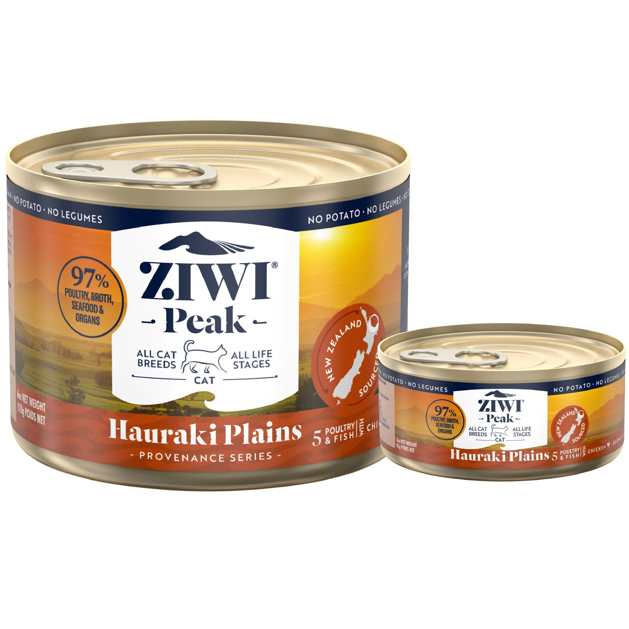 ZIWI Peak Provenance Cat Cans Hauraki Plains