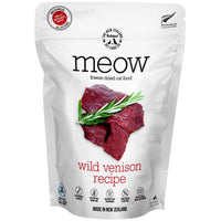 The New Zealand Natural Meow Freeze Dried Cat Food Wild Venison