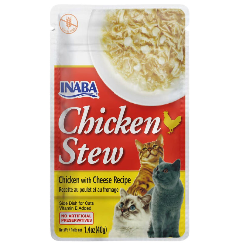 Inaba Cat Treat Chicken Stew Chicken with Cheese