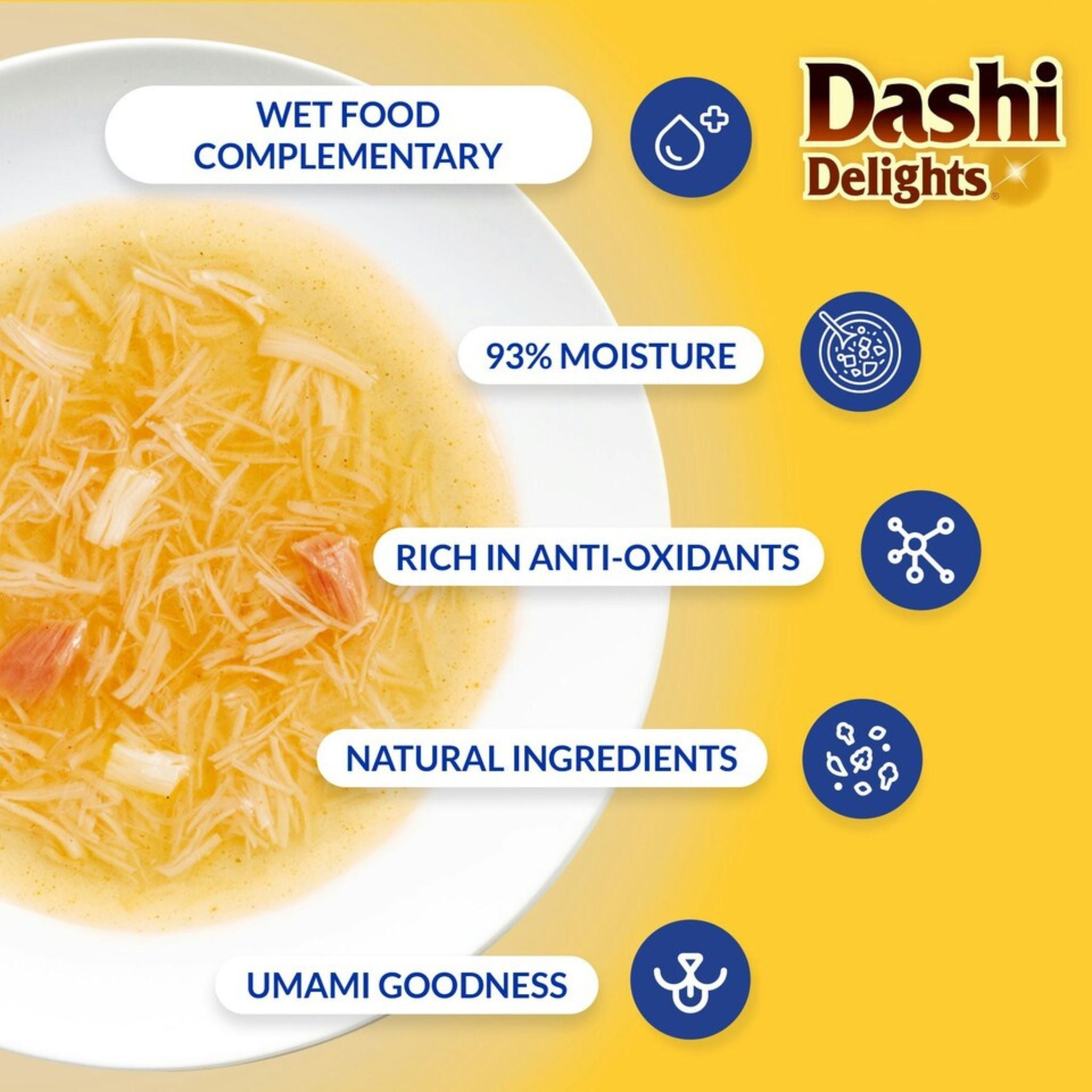 Inaba Cat Treats Dashi Delights Delicate Flakes Chicken