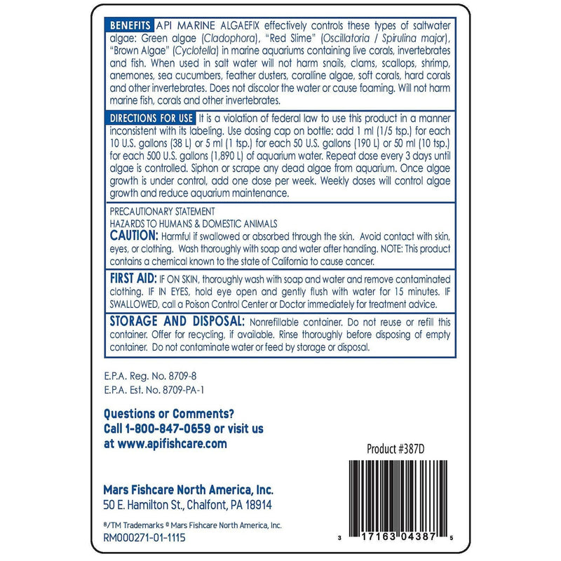 API Marine Algaefix