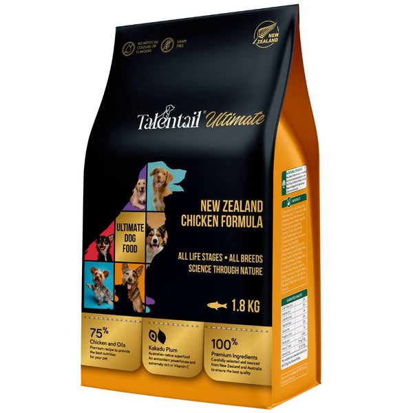 Talentail Ultimate Premium Dog Food New Zealand Chicken