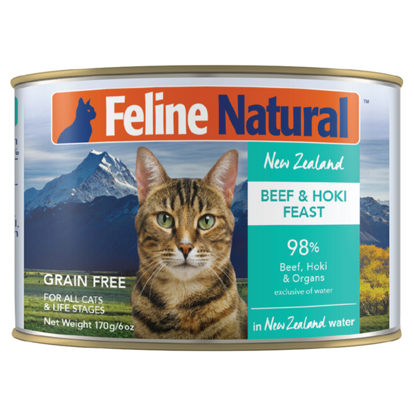 Feline Natural Canned Beef & Hoki