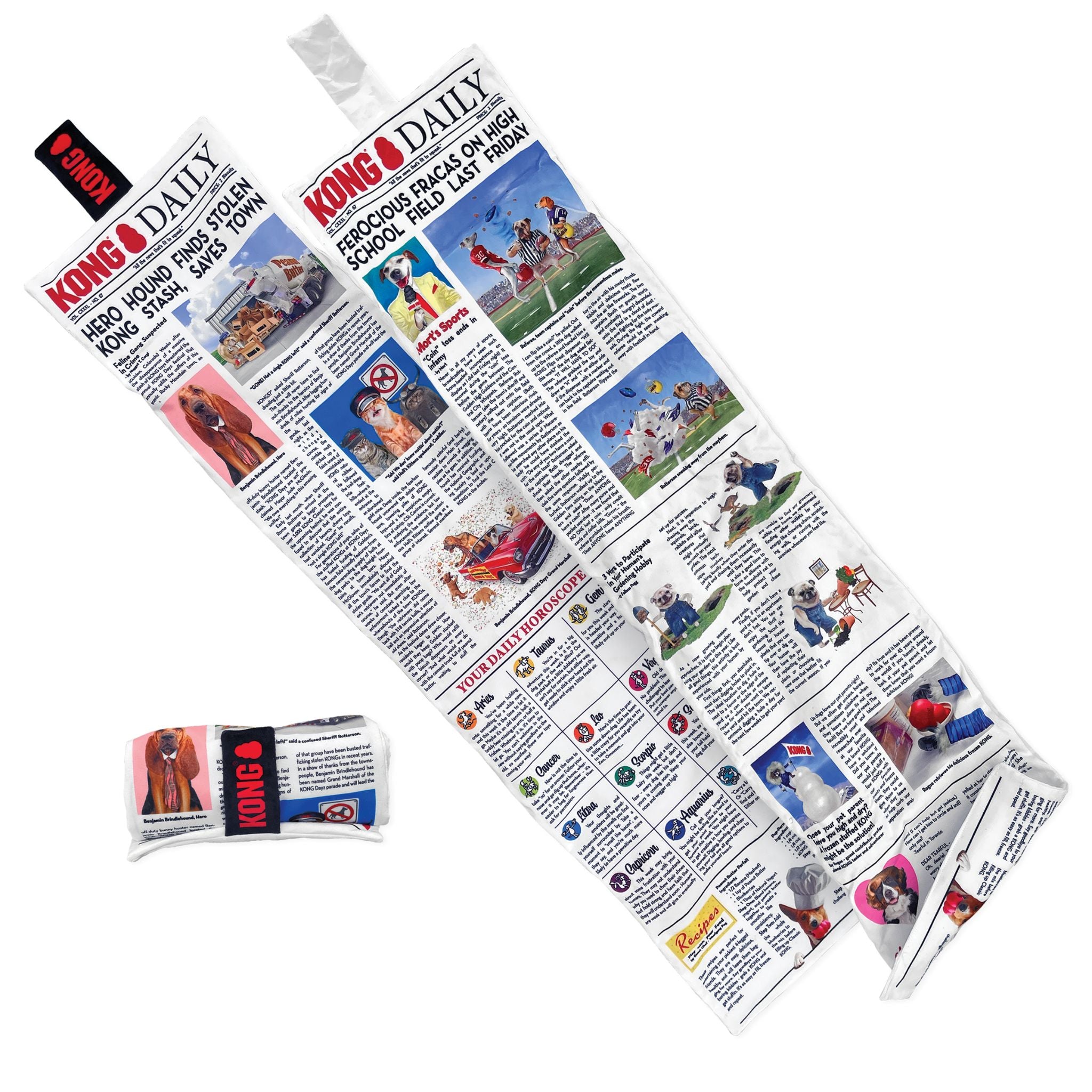 KONG Daily Newspaper Dog Toys
