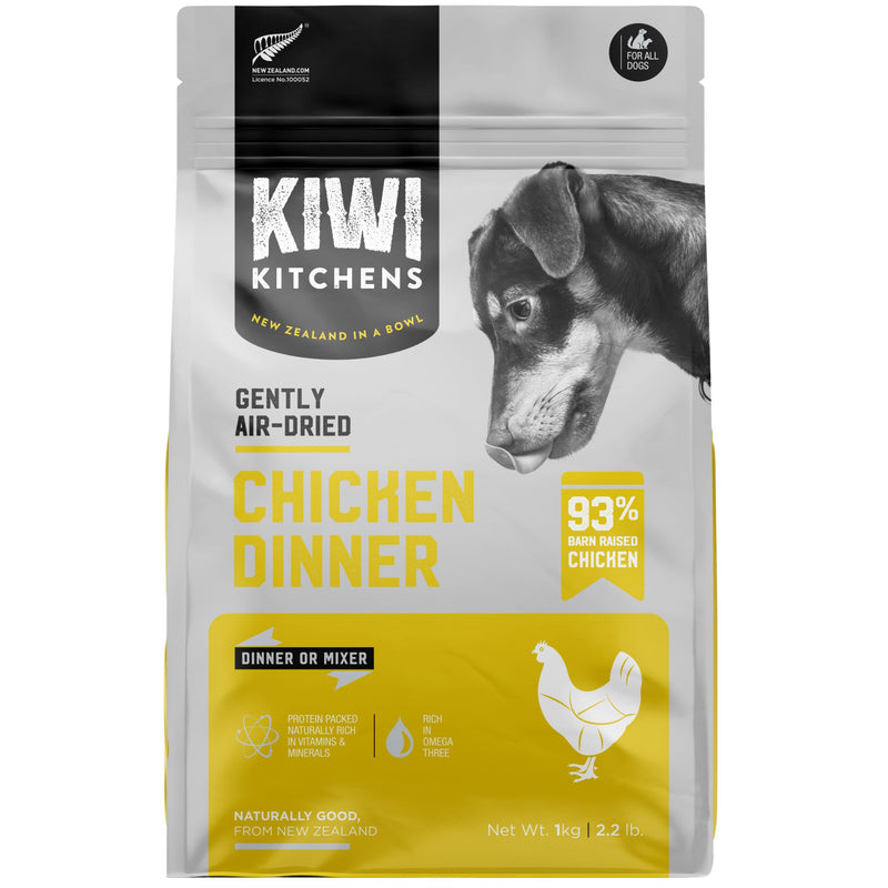 Kiwi Kitchens Air Dried Dog Food Chicken Dinner