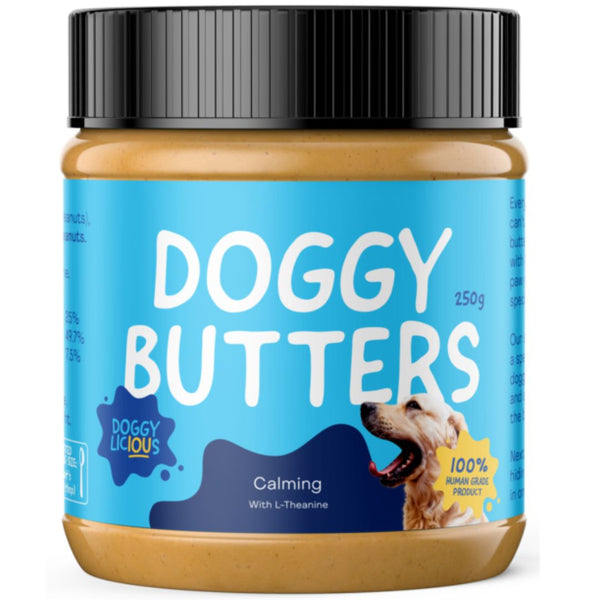 Doggylicious Doggy Calming Peanut Butter Dog Treat - 250g | PeekAPaw Pet Supplies