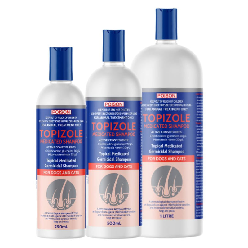 Mavlab Topizole Medicated Shampoo for Dogs and Cats| PeekAPaw Pet Supplies