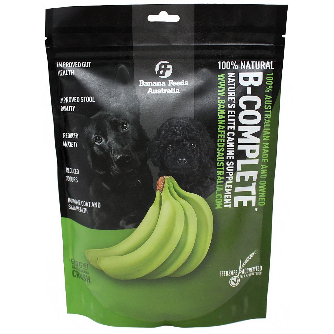 Banana Feeds Australia B-Complete Natures Canine Supplement - 500g | PeekAPaw Pet Supplies