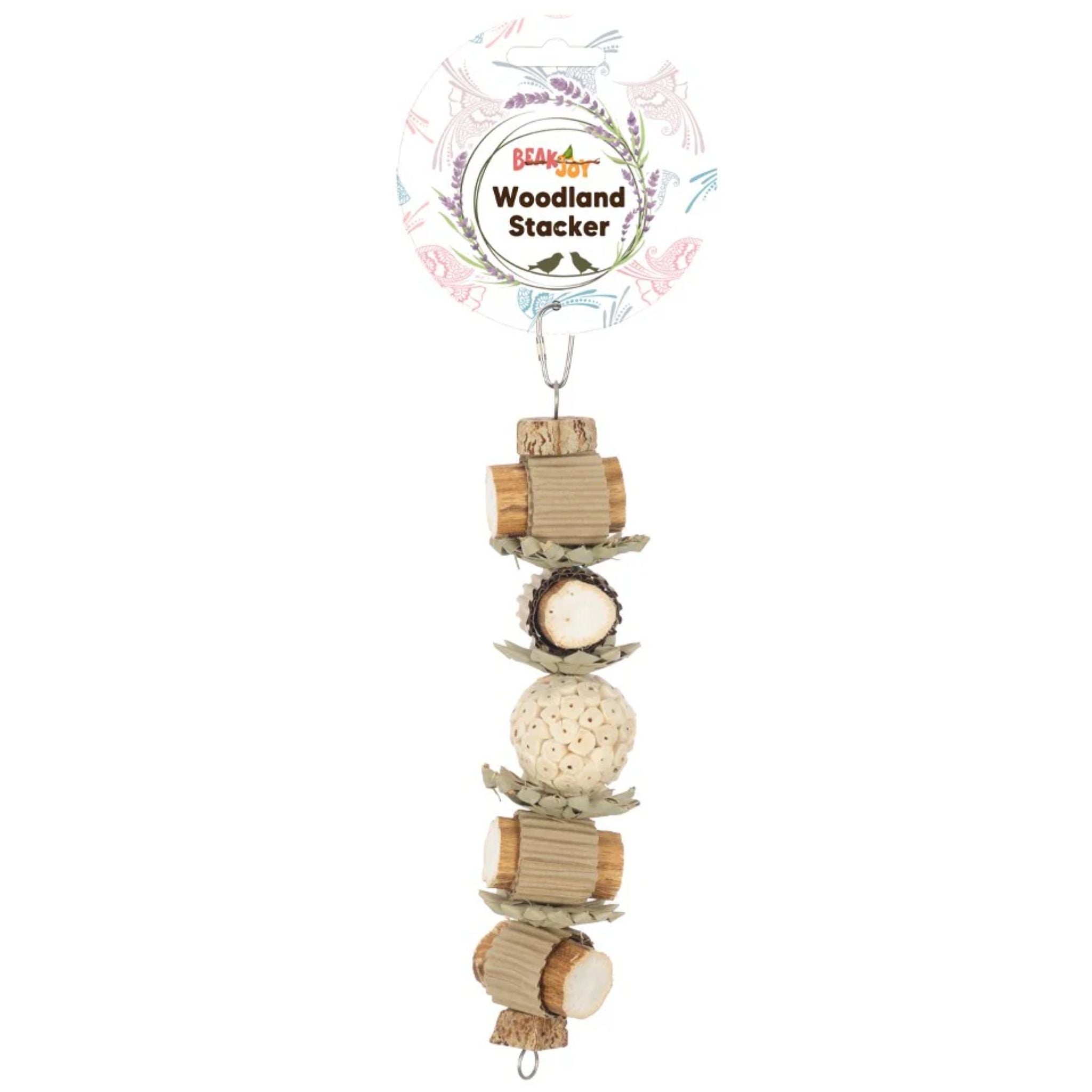 Beak Joy Woodland Stacker Bird Toy