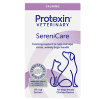 Protexin Veterinary SereniCare calming support sachets for dogs and cats, 1g x 30