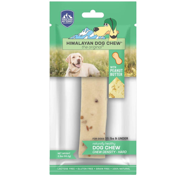 Himalayan Dog Chew - Peanut Butter - Medium | PeekAPaw Pet Supplies
