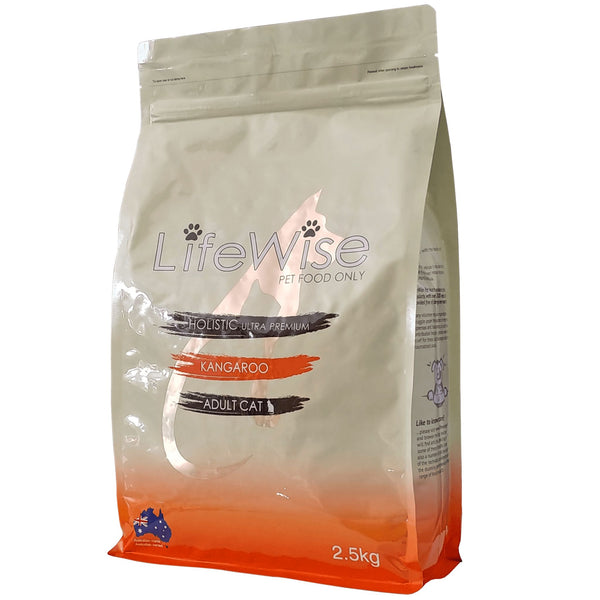 LifeWise Dry Cat Food Kangaroo with Lamb & Vegetable 2.5kg | PeekAPaw Pet Supplies
