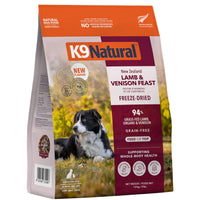 K9 Natural Lamb & Venison Feast freeze-dried dog food – photo 1