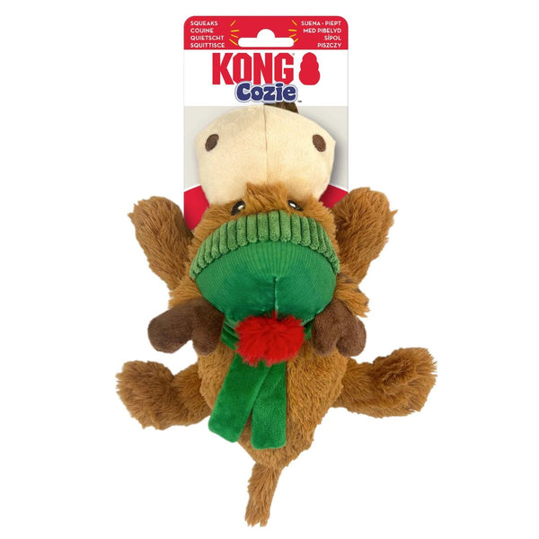 KONG Dog Toys Holiday Cozie Reindeer | PeekAPaw Pet Supplies