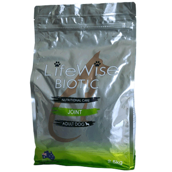 LifeWise Dry Dog Food Biotic Joint 2.5kg | PeekAPaw Pet Supplies