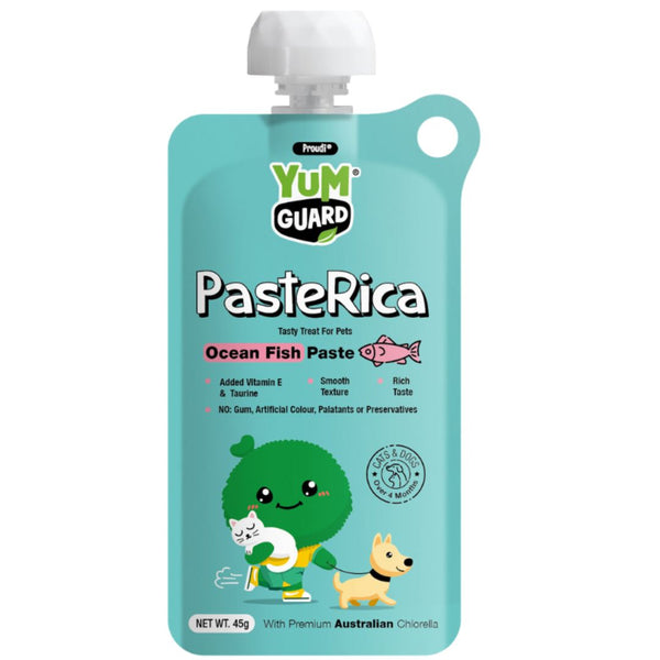 YumGuard Paste Rica for Dog & Cat Ocean Fish - 45g | PeekAPaw Pet Supplies