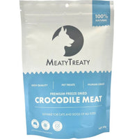 Meaty Treaty Crocodile 50g packaging front