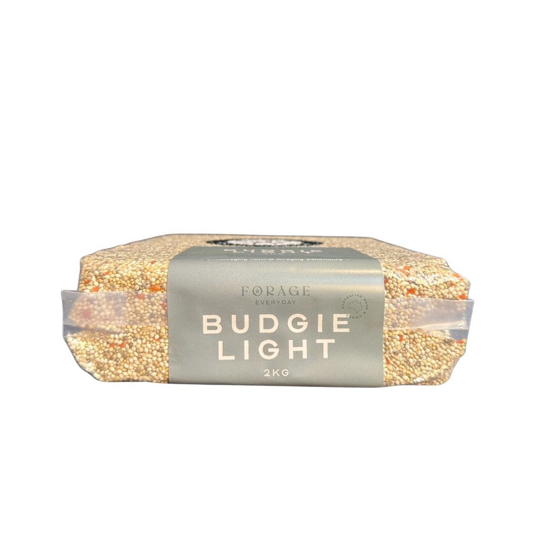 Forage Everyday Bird Seeds Budgie Light | PeekAPaw Pet Supplies