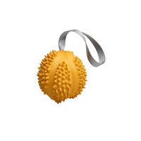 Petopia Ultra Tough Dog Toy Durable Durian in size Mini, a durian shaped natural rubber chew toy