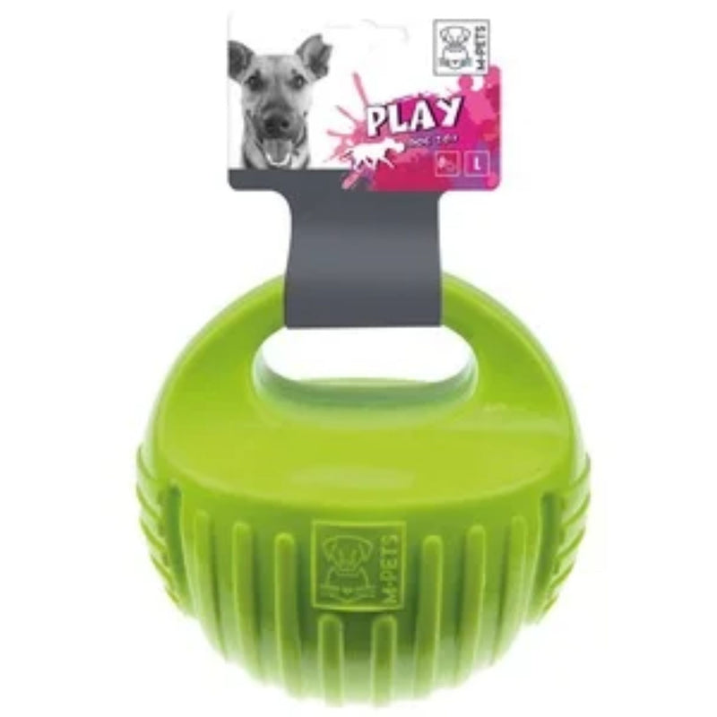 M-Pets Dog Toys ARCO Ball Large Green | PeekAPaw Pet Supplies
