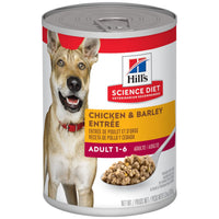 Hill's Science Diet Canned Dog Food Adult Chicken & Barley Entree