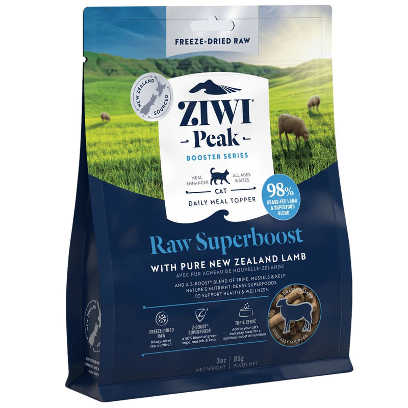 ZIWI Peak Freeze Dried Cat Boosters Raw Superboost - Lamb 85g | PeekAPaw Pet Supplies