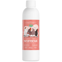 Vetafarm Laying Hen Wormout Solution for backyard hens, 250ml bottle