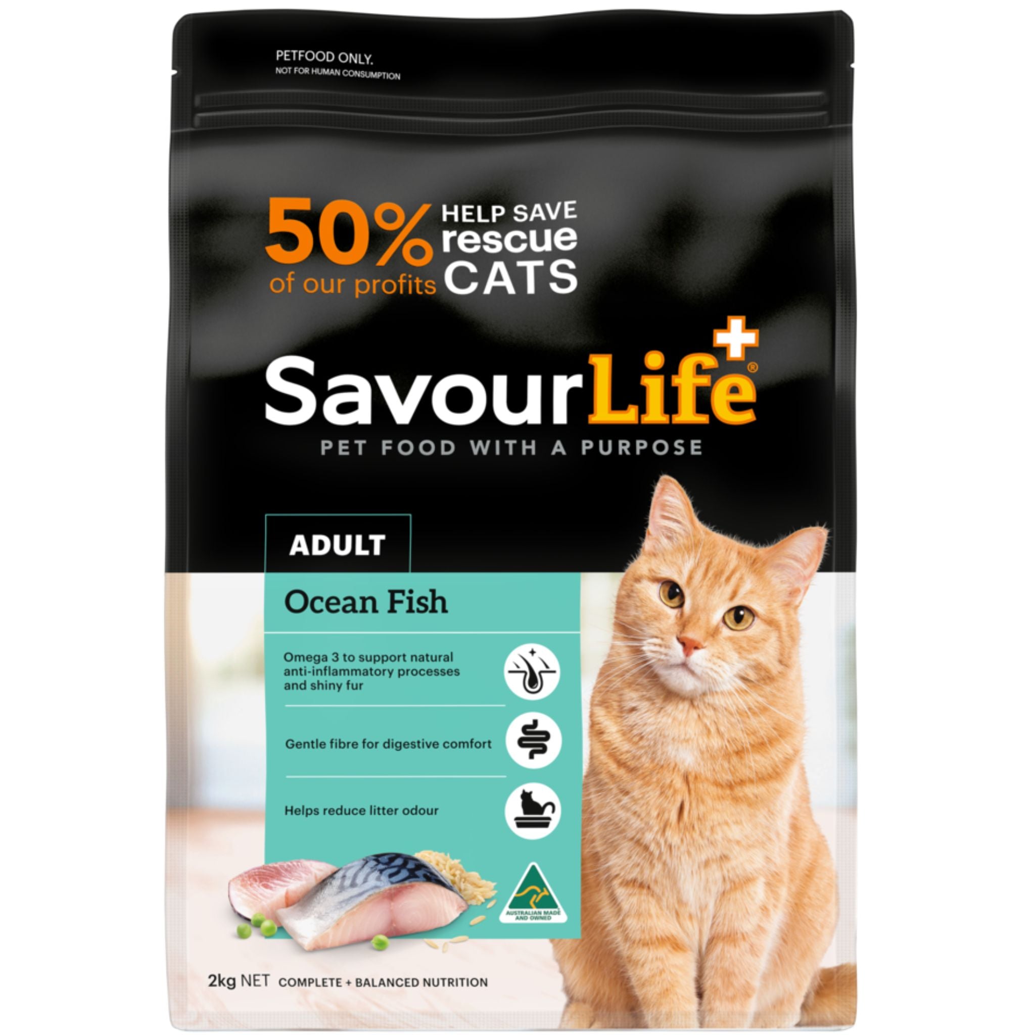 SavourLife Adult Ocean Fish Dry Cat Food