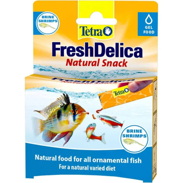 Tetra Fresh Delica Brine Shrimps 3g x16 | PeekAPaw Pet Supplies