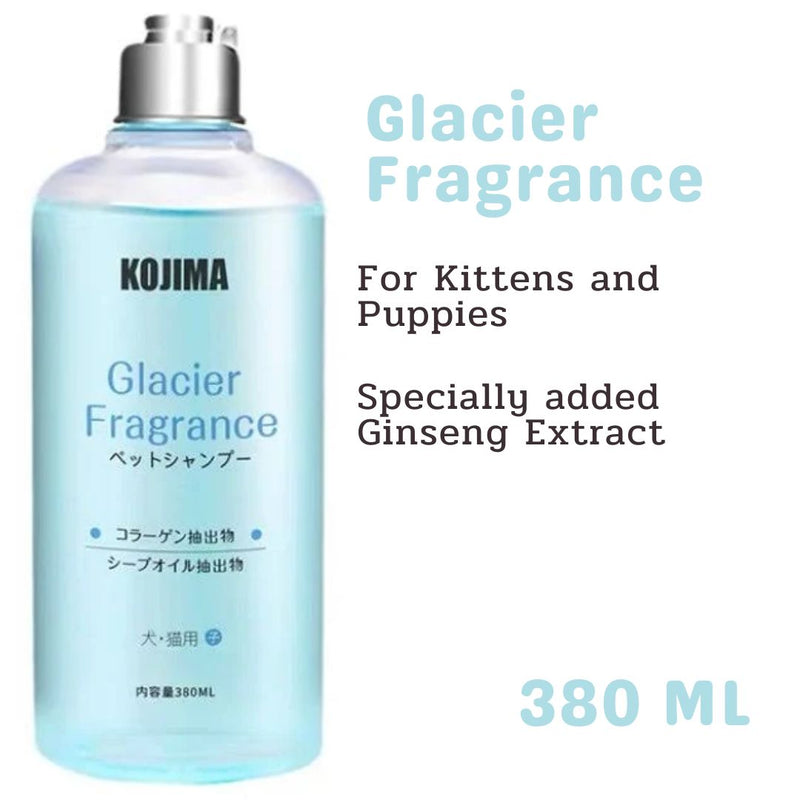 Kojima Kitten and Puppy Glacier Fragrance Shampoo - 380ml | PeekAPaw Pet Supplies