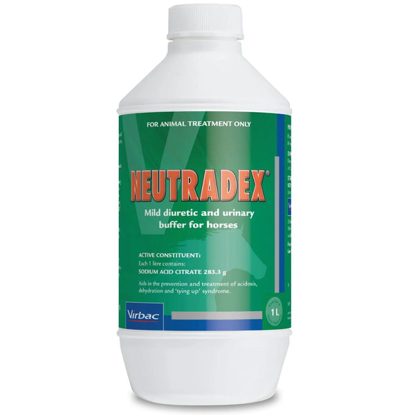 Virbac Neutradex Buffer for Muscle Recovery in Horses - 1L | PeekAPaw Pet Supplies