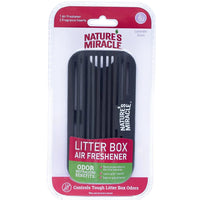 Nature's Miracle Cat Litter Box Air Freshener Attachment & Fragrance Inserts | PeekAPaw Pet Supplies