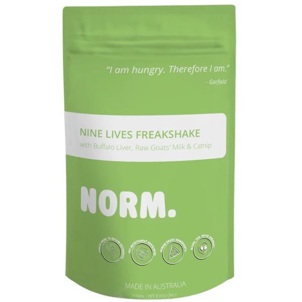 Norm Nine Lives Freakshake - 110g | PeekAPaw Pet Supplies