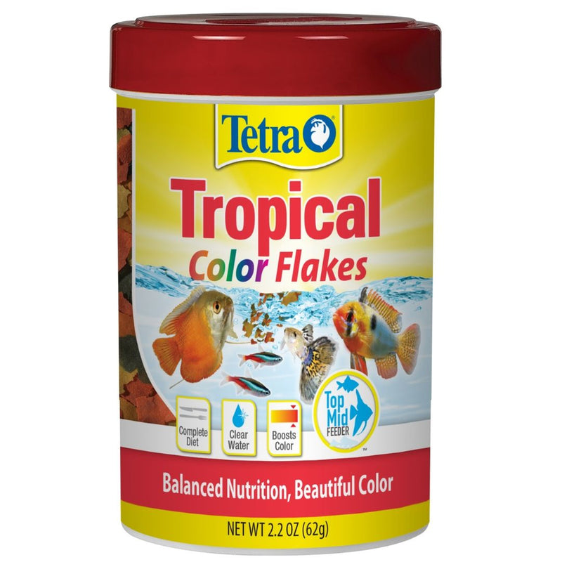 Tetracolour Tropical Flake -  62g | PeekAPaw Pet Supplies