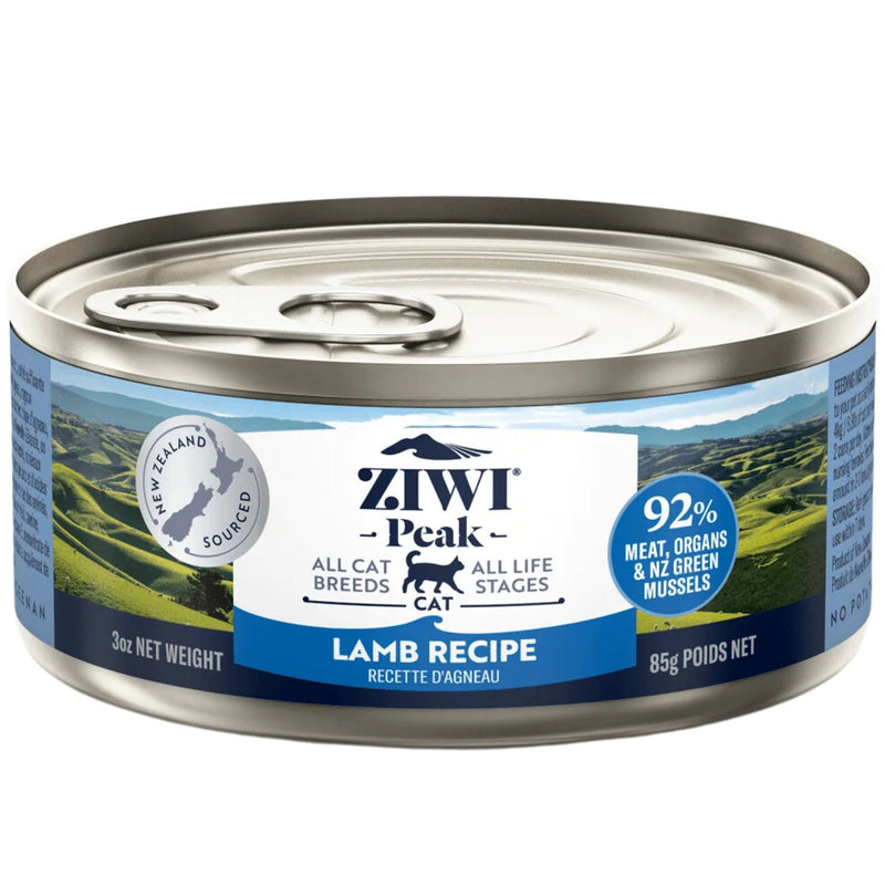 ZIWI Peak Cat Food Cans Lamb 85g  | PeekAPaw Pet Supplies