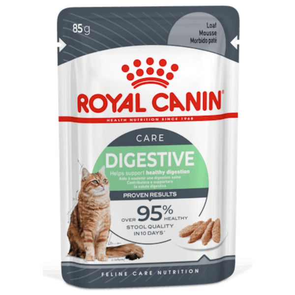 Royal Canin Digestive Care Wet Cat Food in Loaf - 85g x 12 | PeekAPaw Pet Supplies