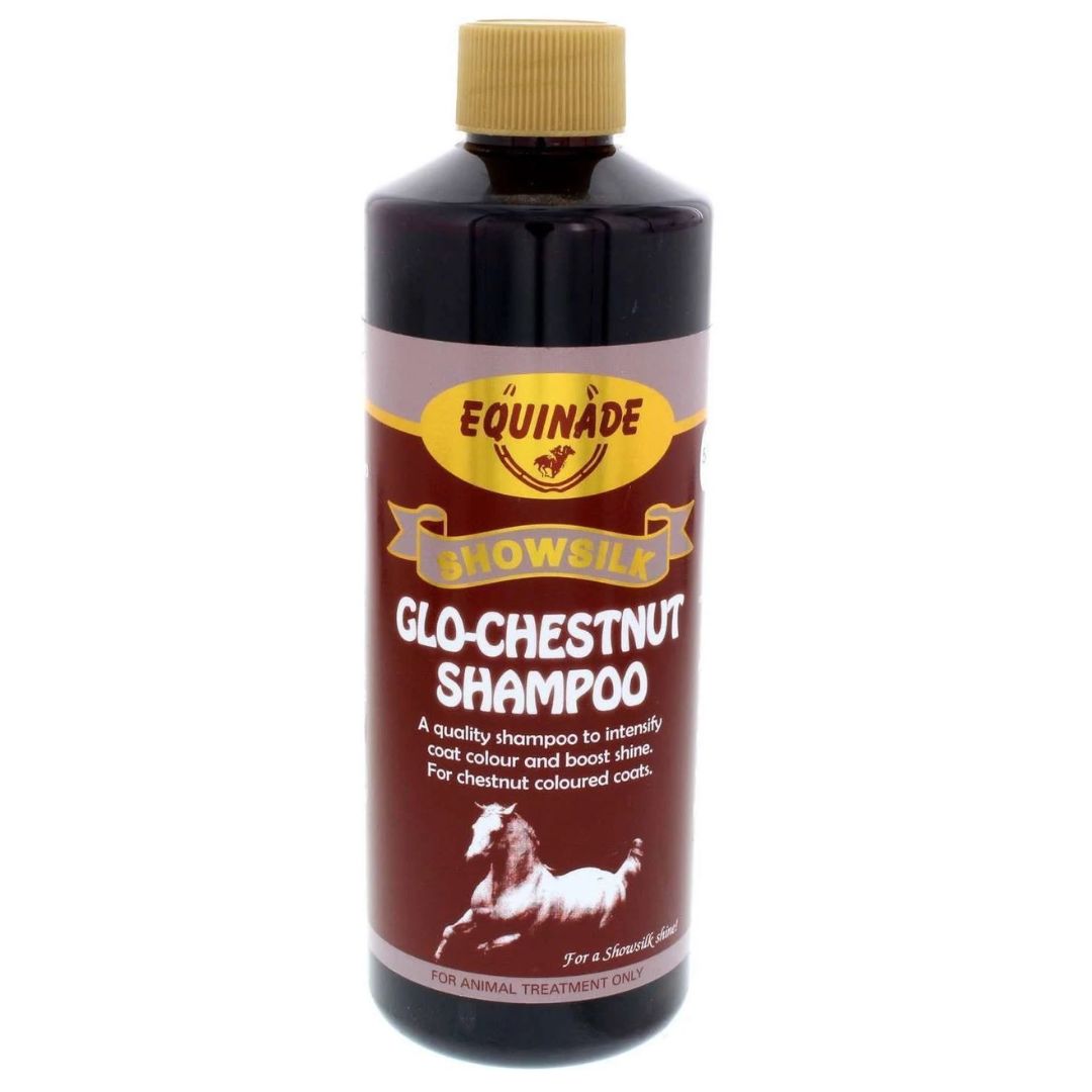Equinade Showsilk Glo Chestnut Shampoo - 500ml | PeekAPaw Pet Supplies