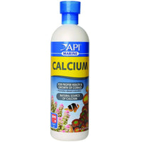 API Marine Calcium supplement for reef aquariums, 473ml bottle front label