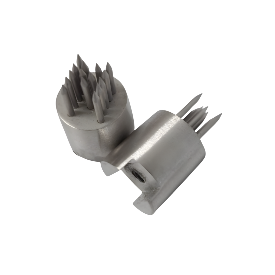 Round M chip pin point tattoo block 14mm for microchip marking