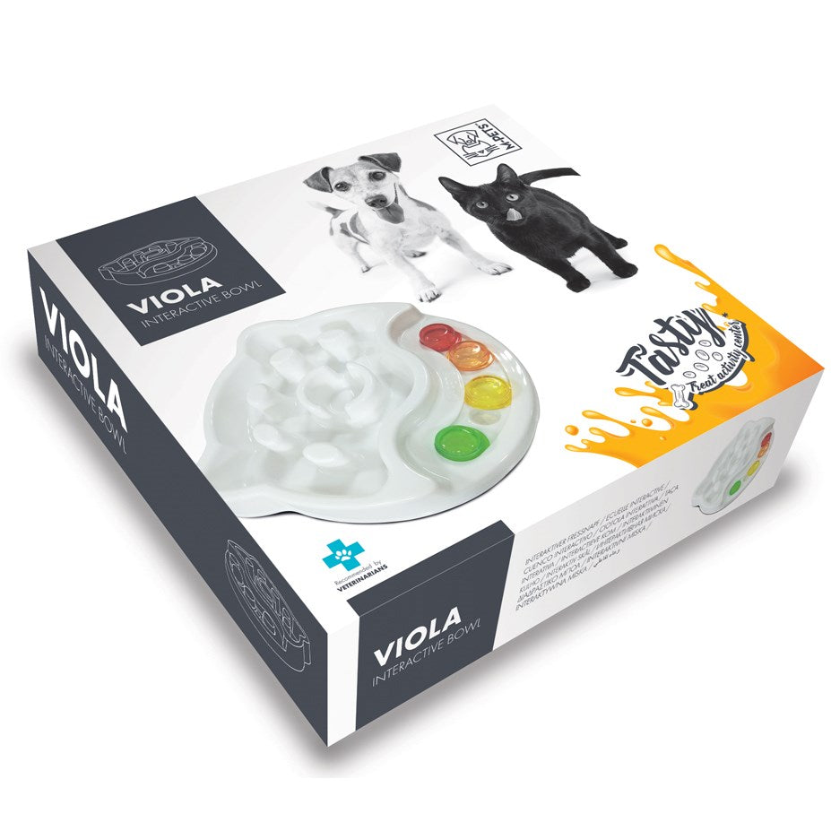 M-Pets TASTY VIOLA Interactive Cat Bowl
