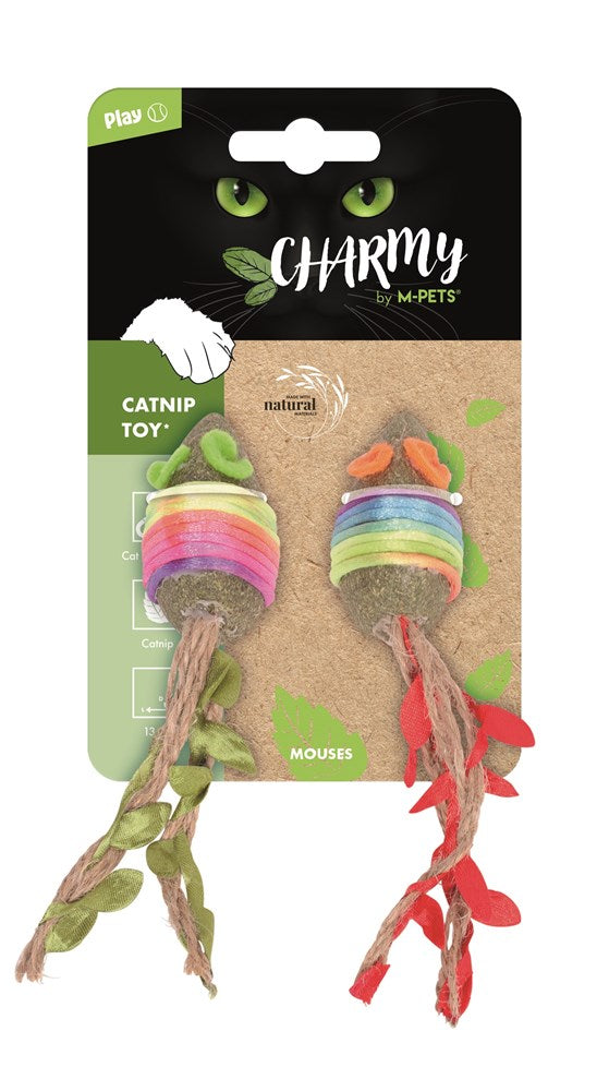 M-Pets CHARMY Catnip Toy Mice