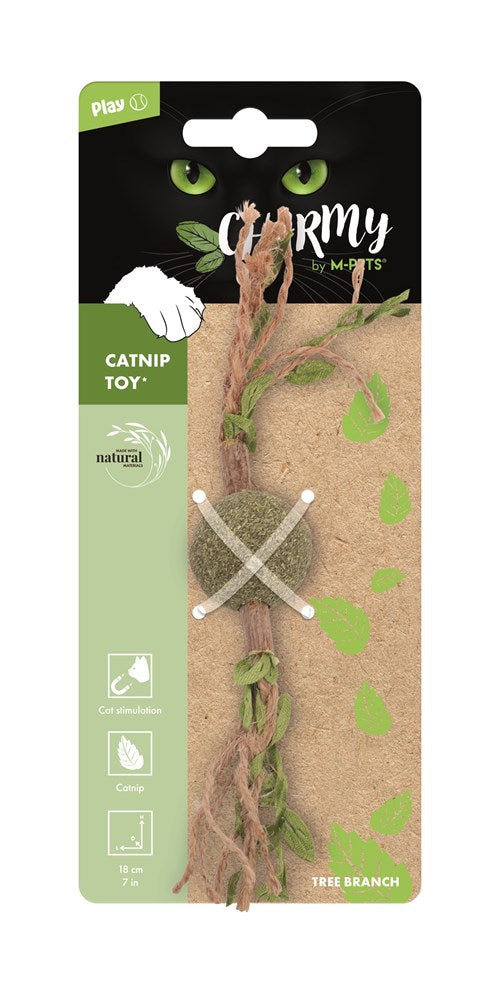 M-Pets CHARMY Catnip Toy Tree Branch