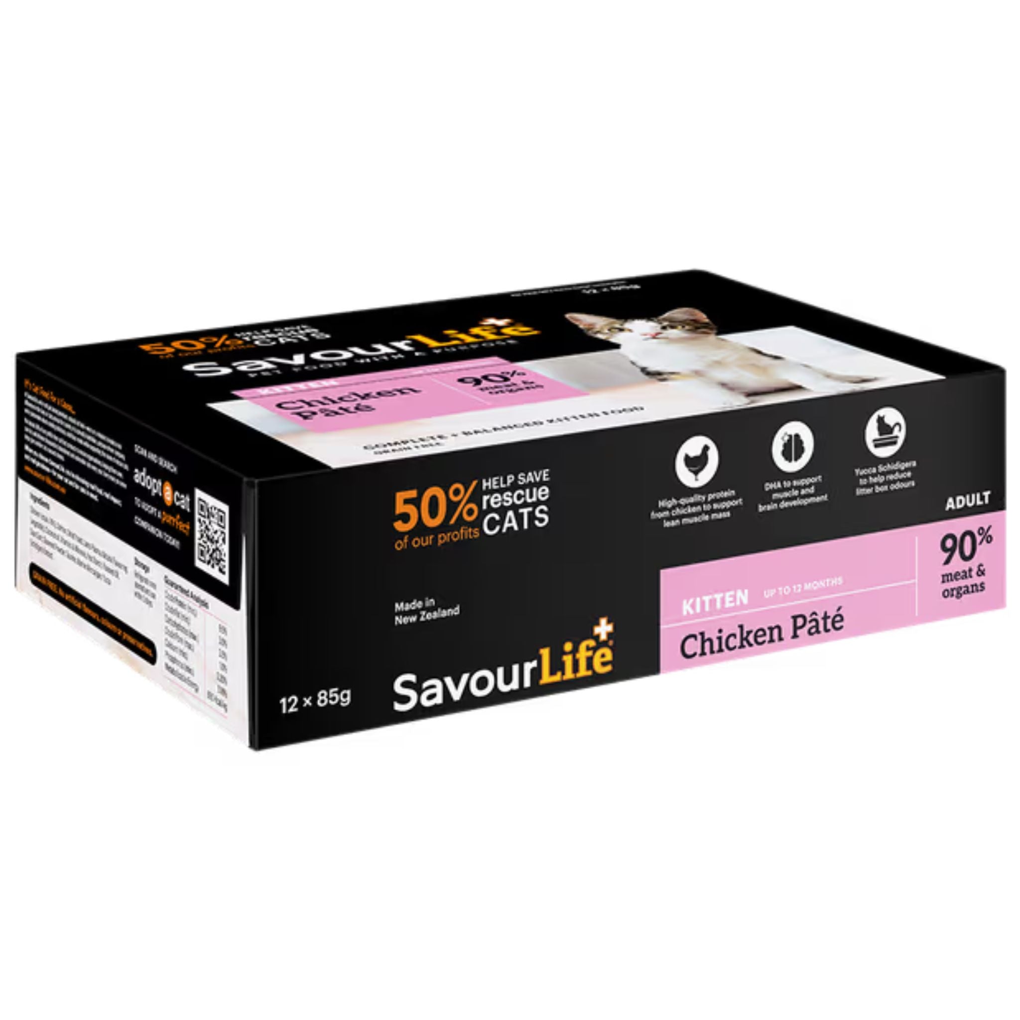 SavourLife Kitten Chicken Pate Wet Cat Food