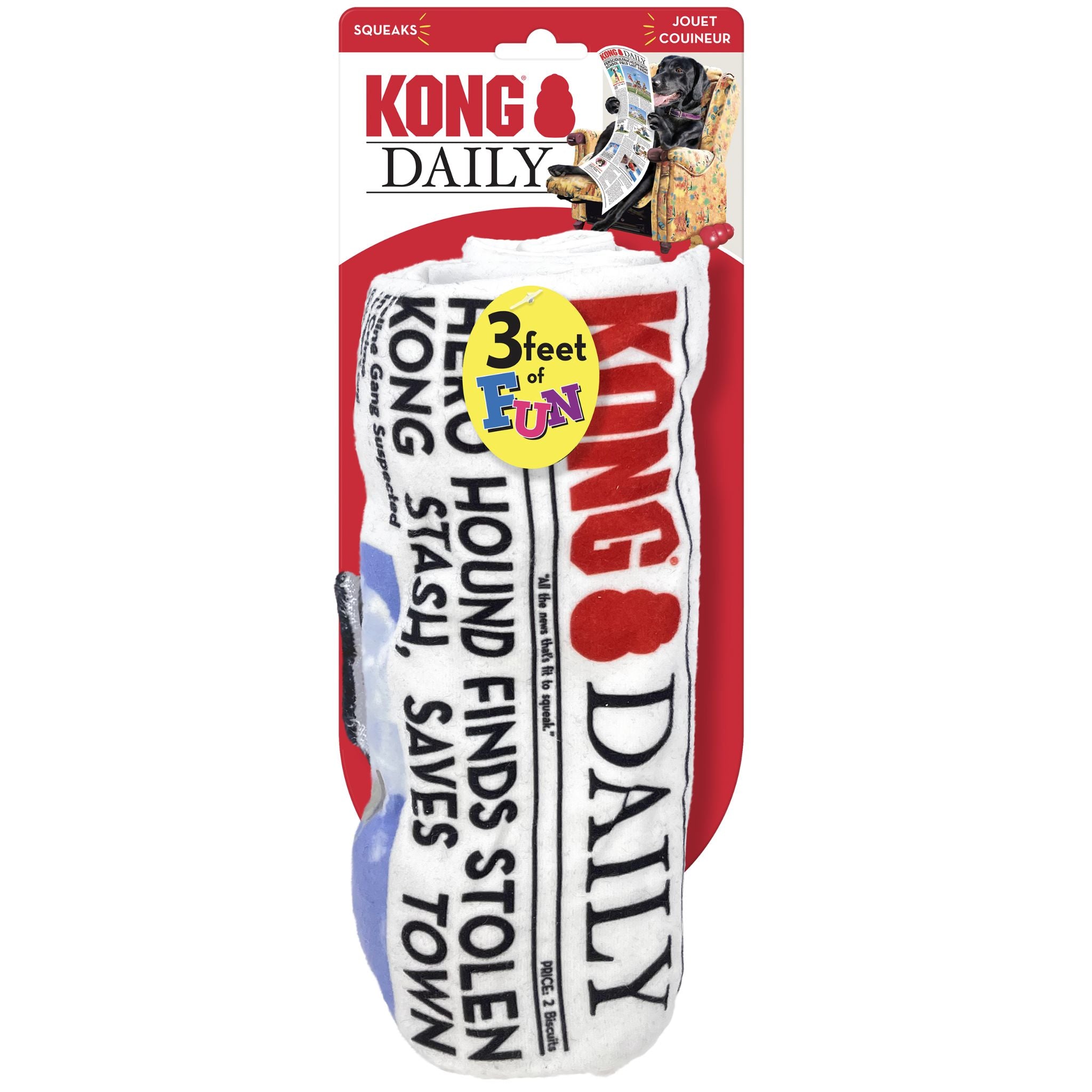 KONG Daily Newspaper Dog Toys