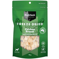 Black Hawk Freeze Dried Chicken Breast dog treats, 40g pack front
