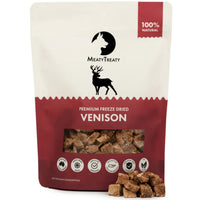 Meaty Treaty Venison 70g packaging front
